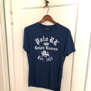 Polo “Lion Script” Print Tee